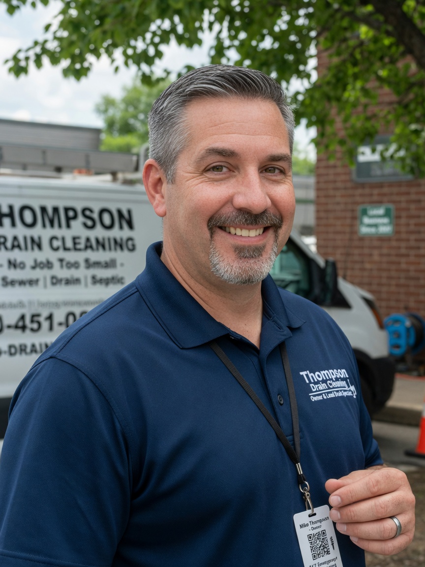 Michael 'Mike' Thompson, Owner & Lead Drain Specialist