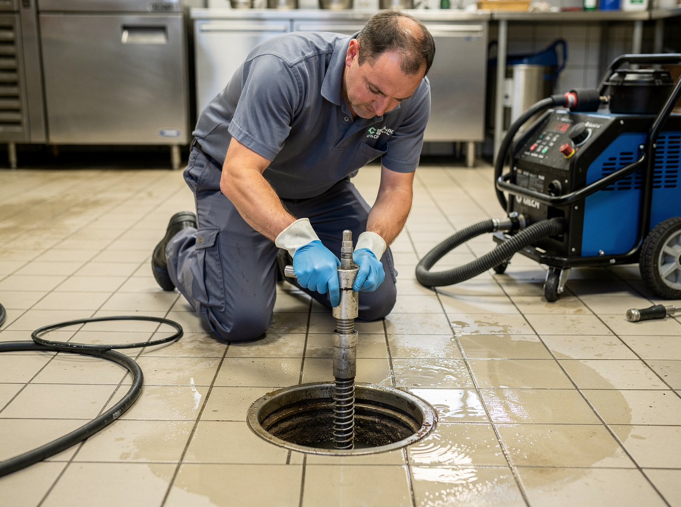 Floor Drain Cleaning in Salisbury