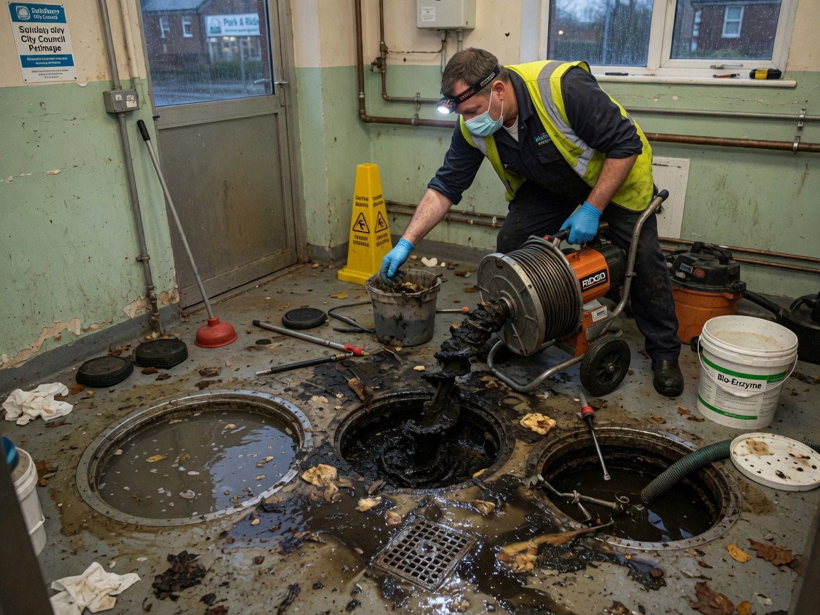Multiple Drains Clogged in Salisbury