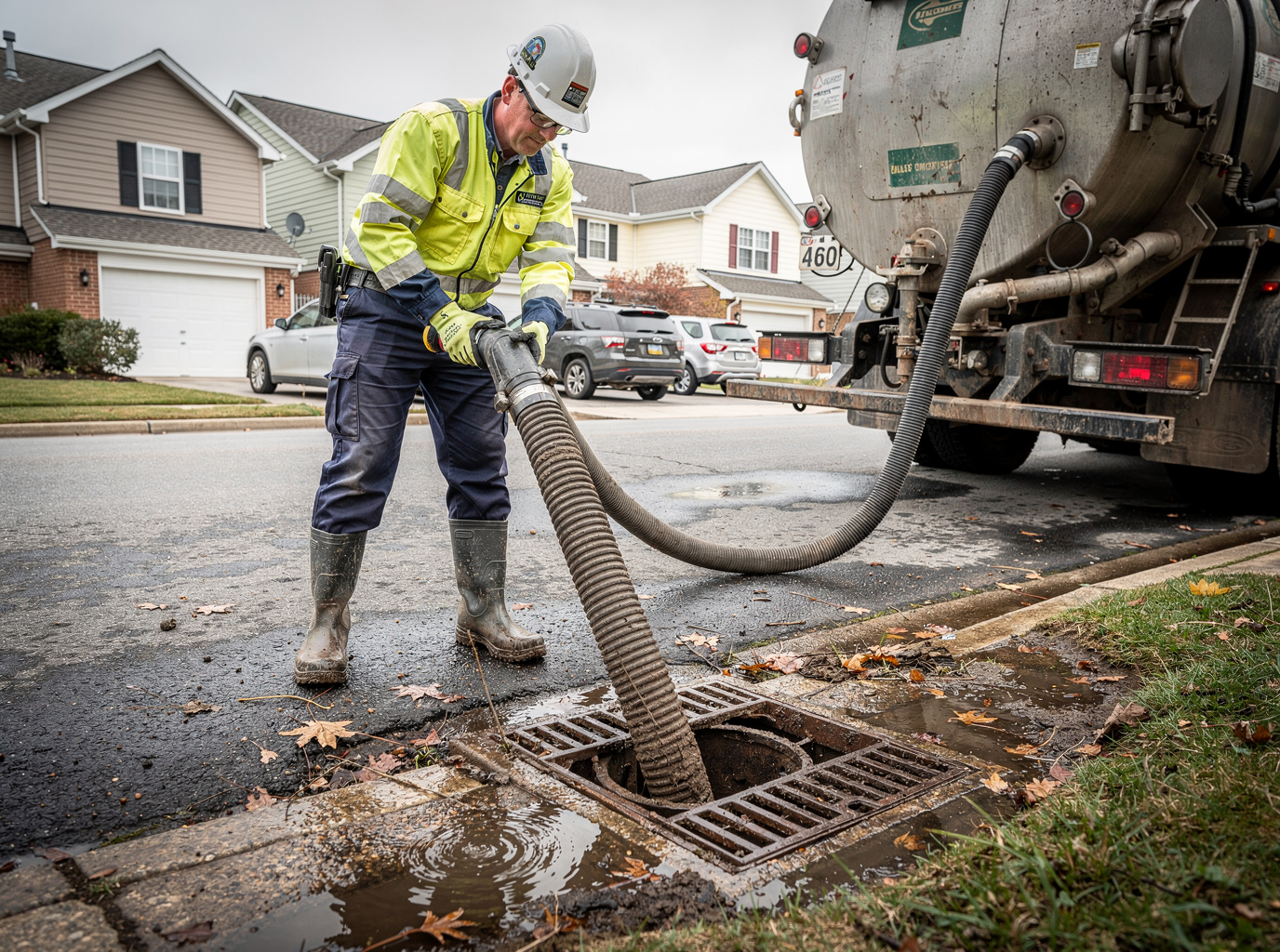 Storm Drain Cleaning in Salisbury